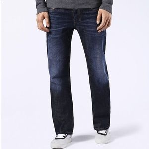 New Diesel Jeans Men’s 34x29 Bootcut Zathan 0073N